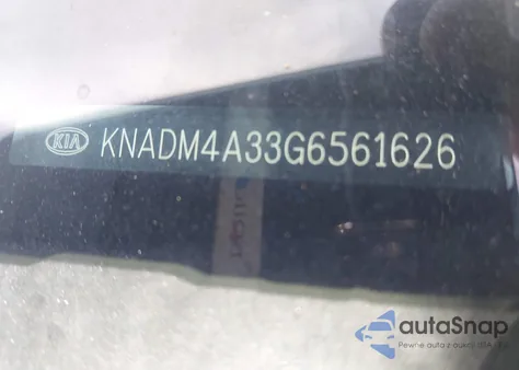 2016 Kia Rio Lx from USA, damaged, VIN KNADM4A33G6561626